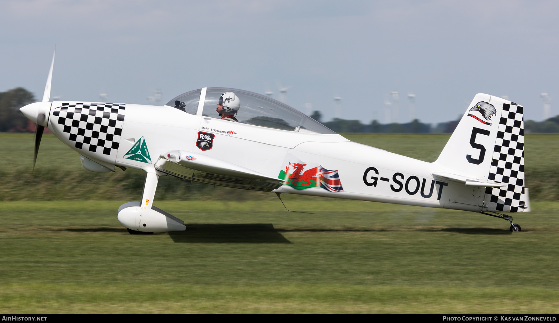 Aircraft Photo of G-SOUT | Van's RV-8 | Team Raven | AirHistory.net #409082