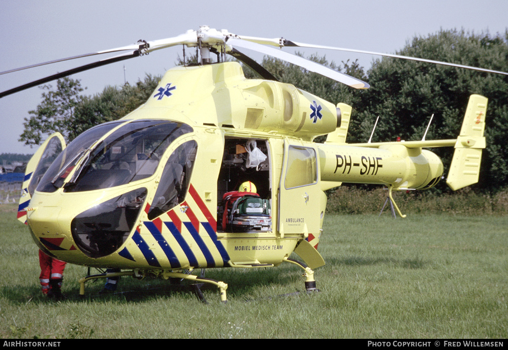 Aircraft Photo of PH-SHF | McDonnell Douglas MD-900 Explorer | Schreiner Northsea Helicopters | AirHistory.net #409099