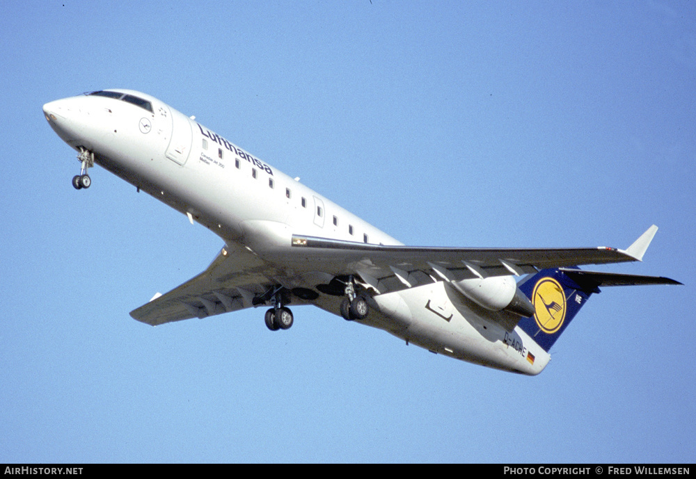 Aircraft Photo of D-ACHE | Bombardier CRJ-200LR (CL-600-2B19) | Lufthansa | AirHistory.net #409101