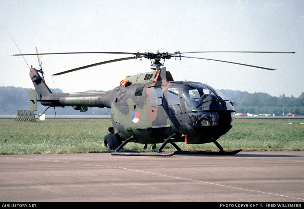 Aircraft Photo of B-48 | MBB BO-105CB-4 | Netherlands - Air Force | AirHistory.net #409119