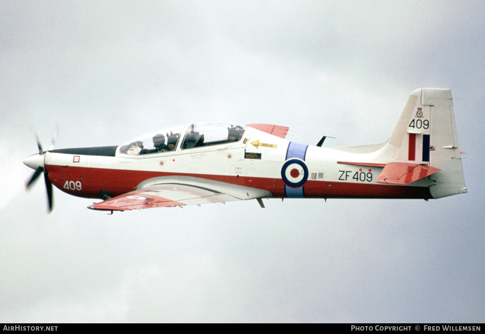 Aircraft Photo of ZF409 | Short S-312 Tucano T1 | UK - Air Force | AirHistory.net #409127