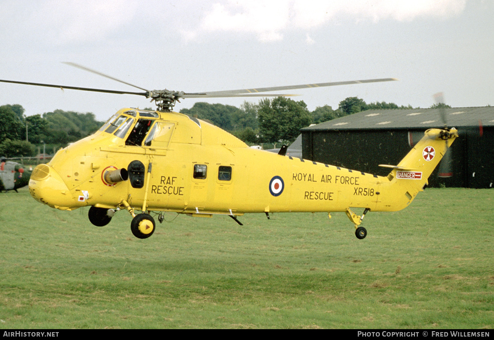 Aircraft Photo of XR518 | Westland WS-58 Wessex HAR.2 | UK - Air Force | AirHistory.net #409128