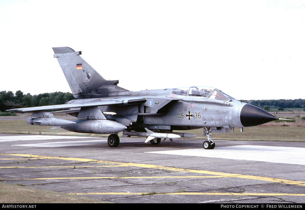 Aircraft Photo of 4636 | Panavia Tornado ECR | Germany - Air Force | AirHistory.net #409131