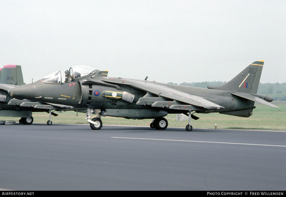 Aircraft Photo of ZD378 | British Aerospace Harrier GR7 | UK - Air Force | AirHistory.net #409132