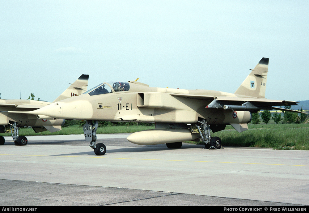Aircraft Photo of A99 | Sepecat Jaguar A | France - Air Force | AirHistory.net #409133