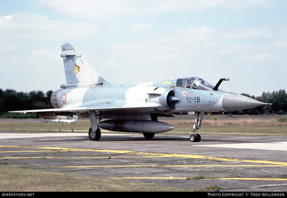Aircraft Photo of 98 | Dassault Mirage 2000C | France - Air Force | AirHistory.net #409143