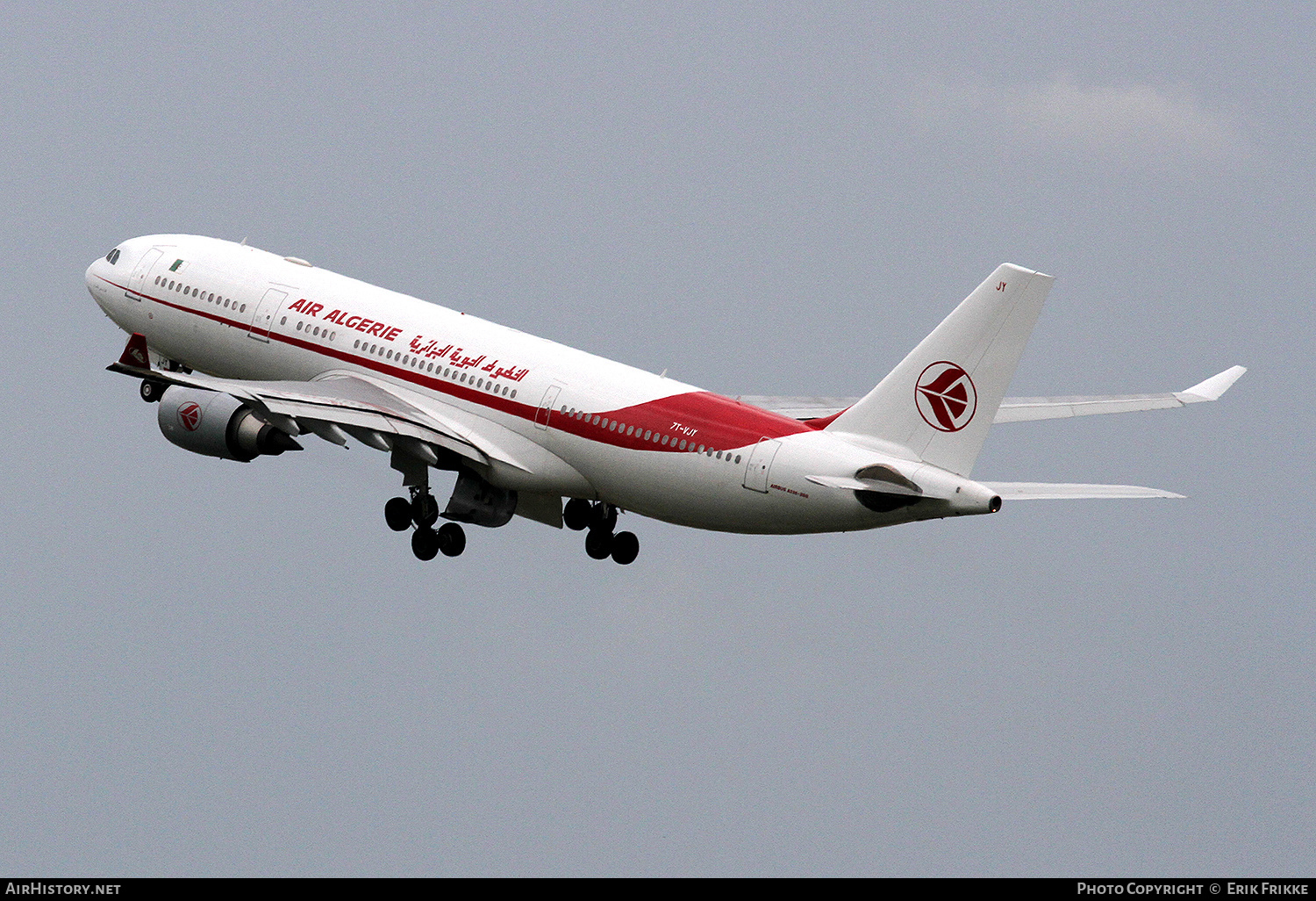 Aircraft Photo of 7T-VJY | Airbus A330-202 | Air Algérie | AirHistory.net #409147