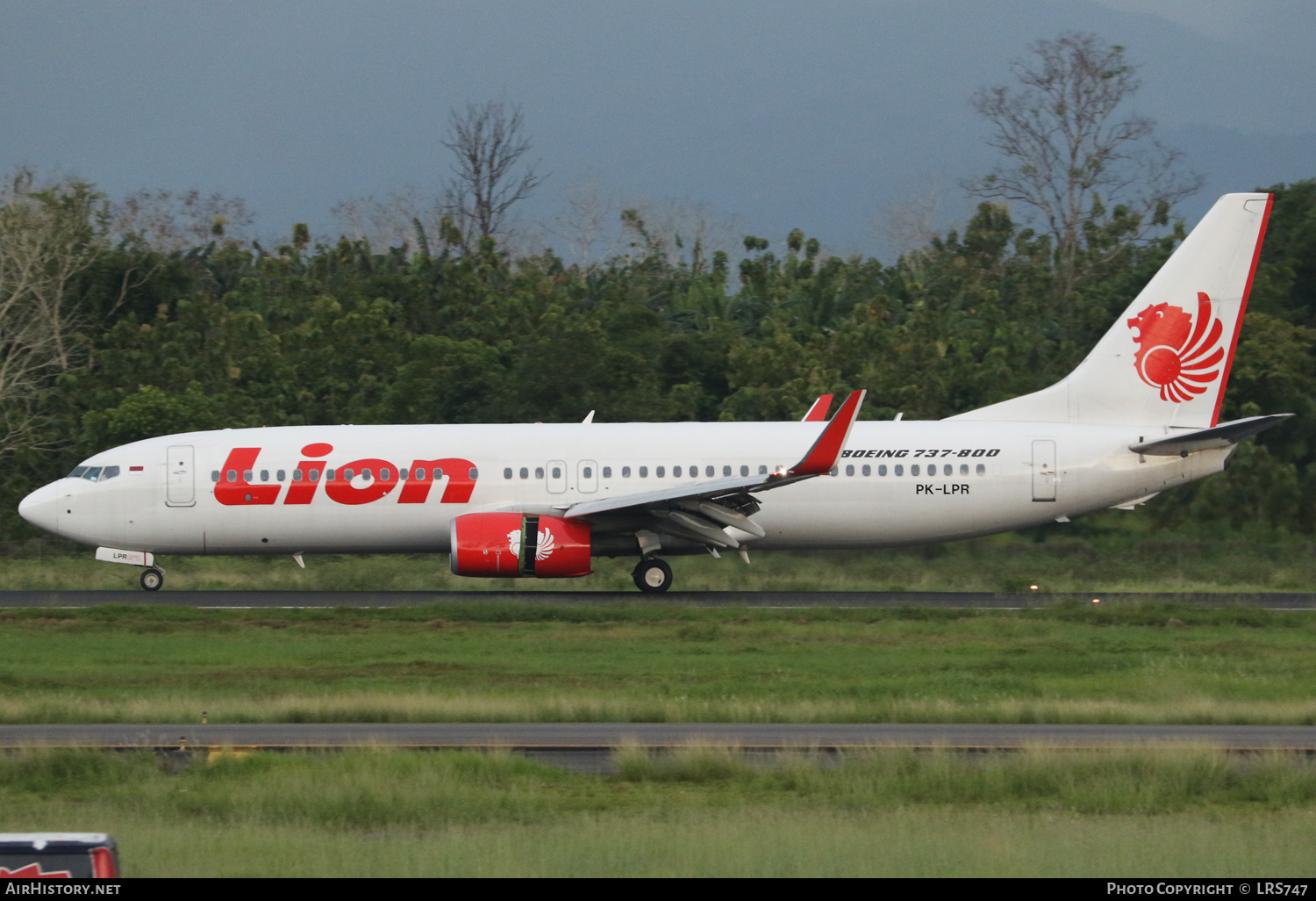 Aircraft Photo of PK-LPR | Boeing 737-8GP | Lion Air | AirHistory.net #409150