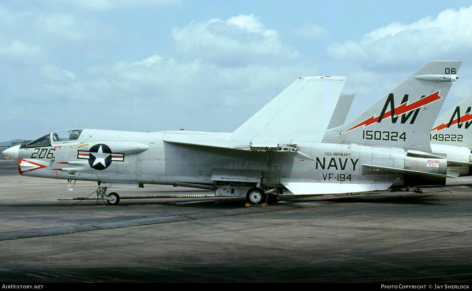 Aircraft Photo of 150324 | Vought F-8J Crusader | USA - Navy | AirHistory.net #409161
