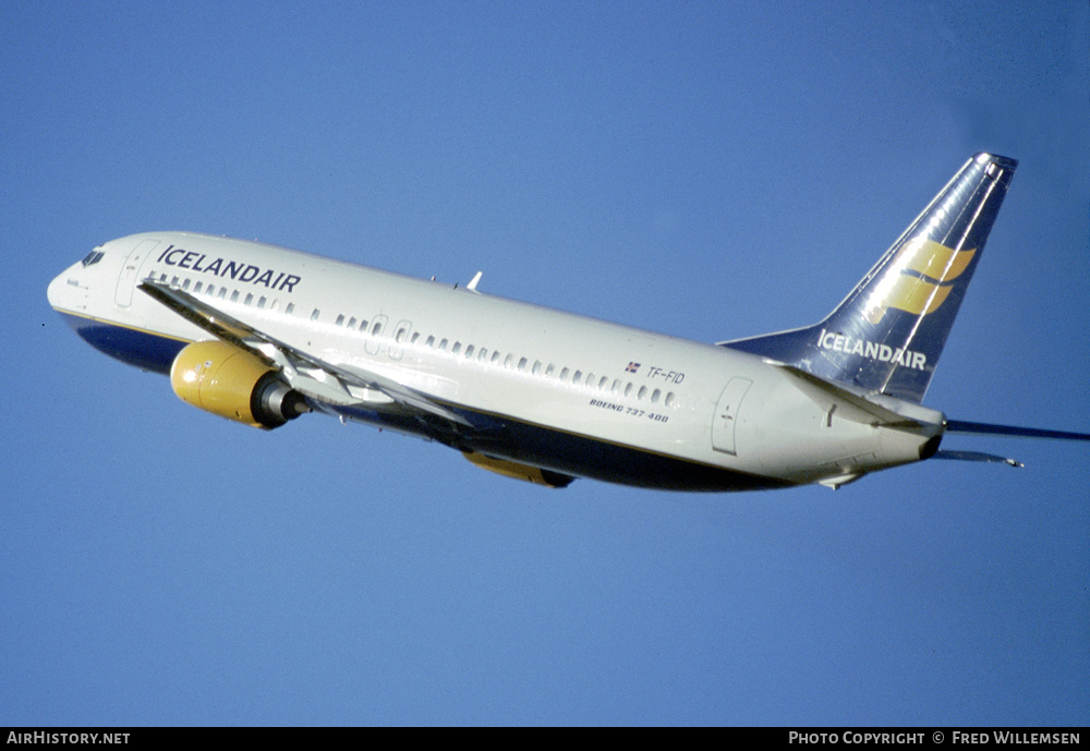 Aircraft Photo of TF-FID | Boeing 737-408 | Icelandair | AirHistory.net #409168