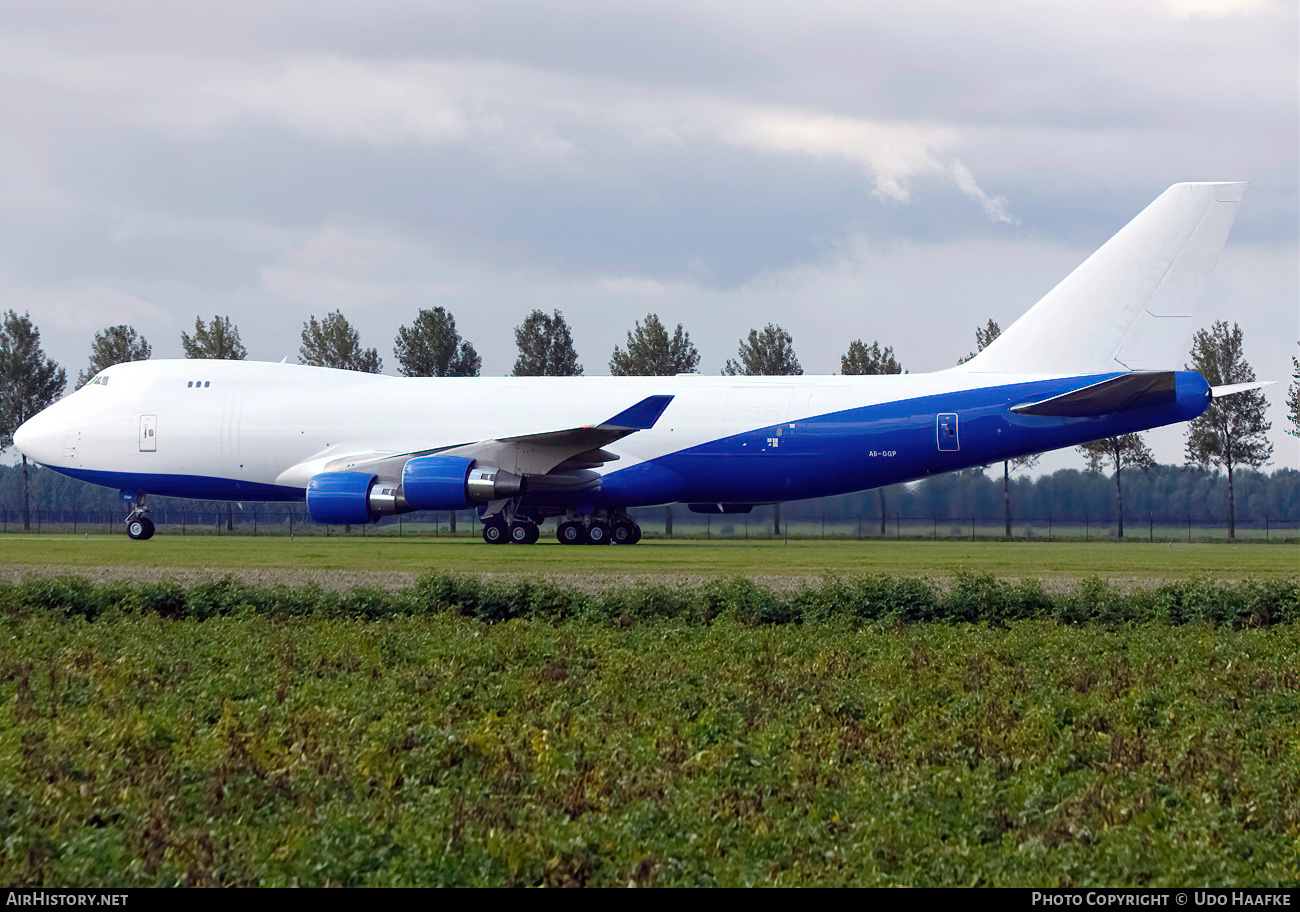 Aircraft Photo of A6-GGP | Boeing 747-412F/SCD | AirHistory.net #409172