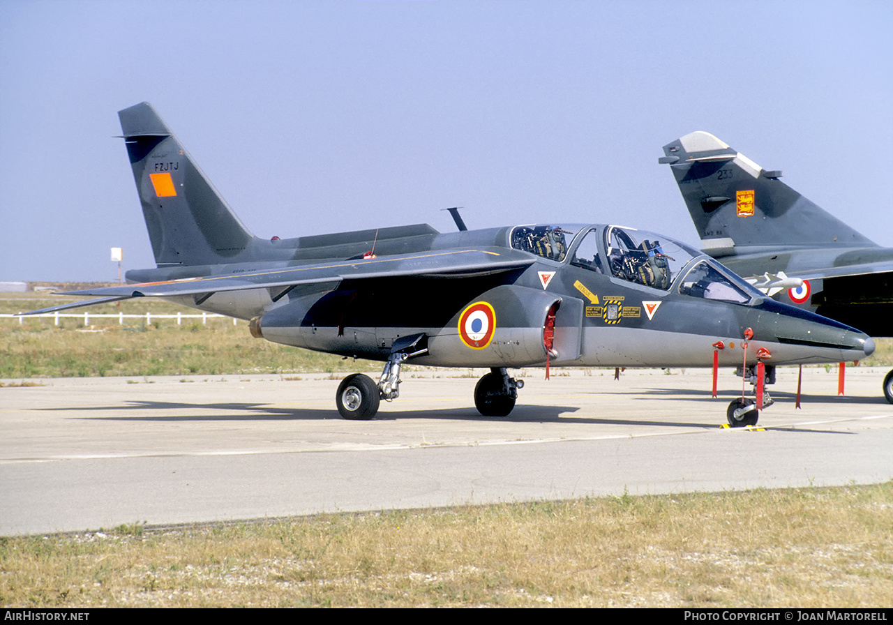 Aircraft Photo of F-ZJTJ | Dassault-Dornier Alpha Jet | France - Air Force | AirHistory.net #409185