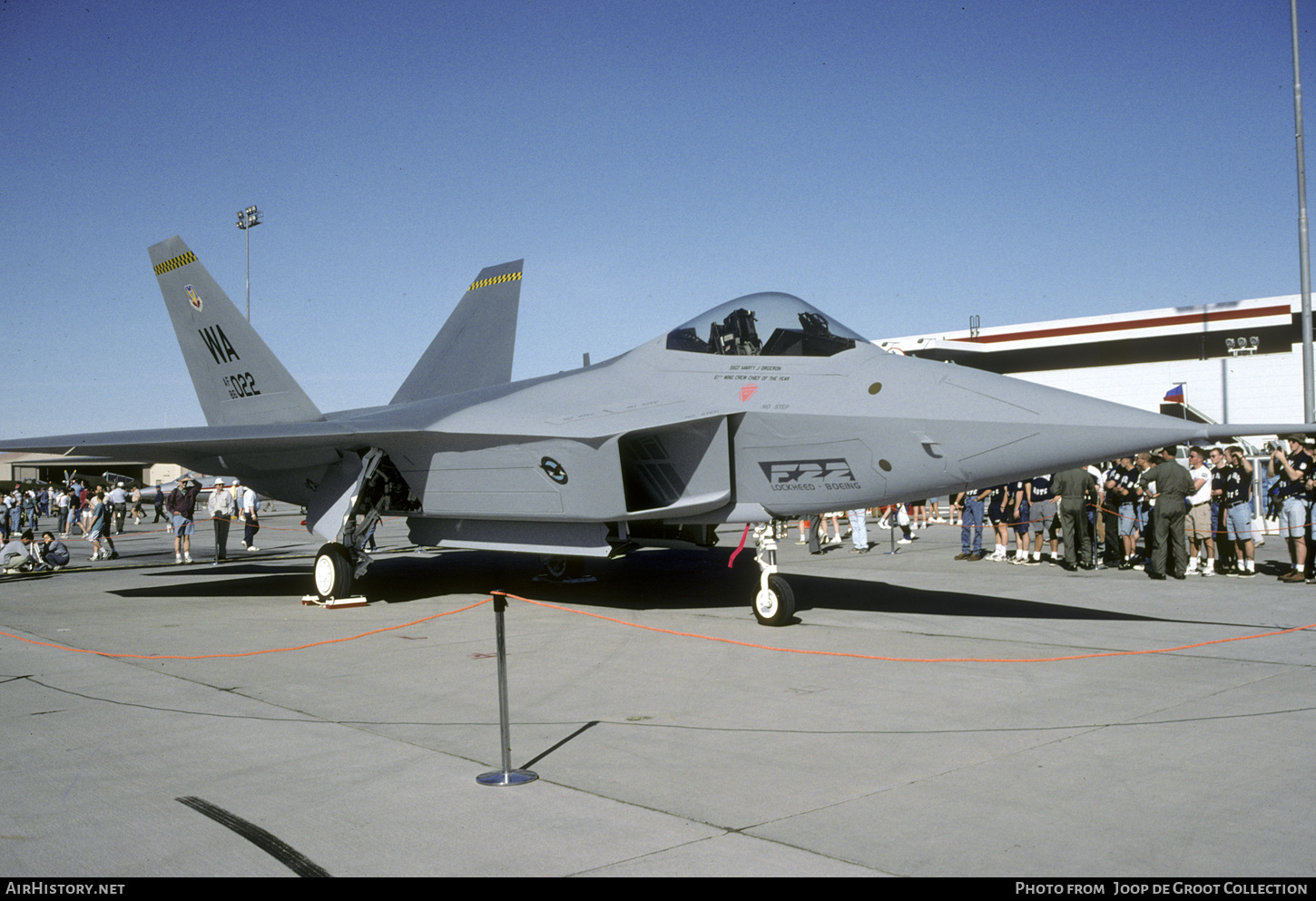 Aircraft Photo of N22YF / AF86-022 | Lockheed YF-22A Raptor (L-645) | USA - Air Force | AirHistory.net #409213