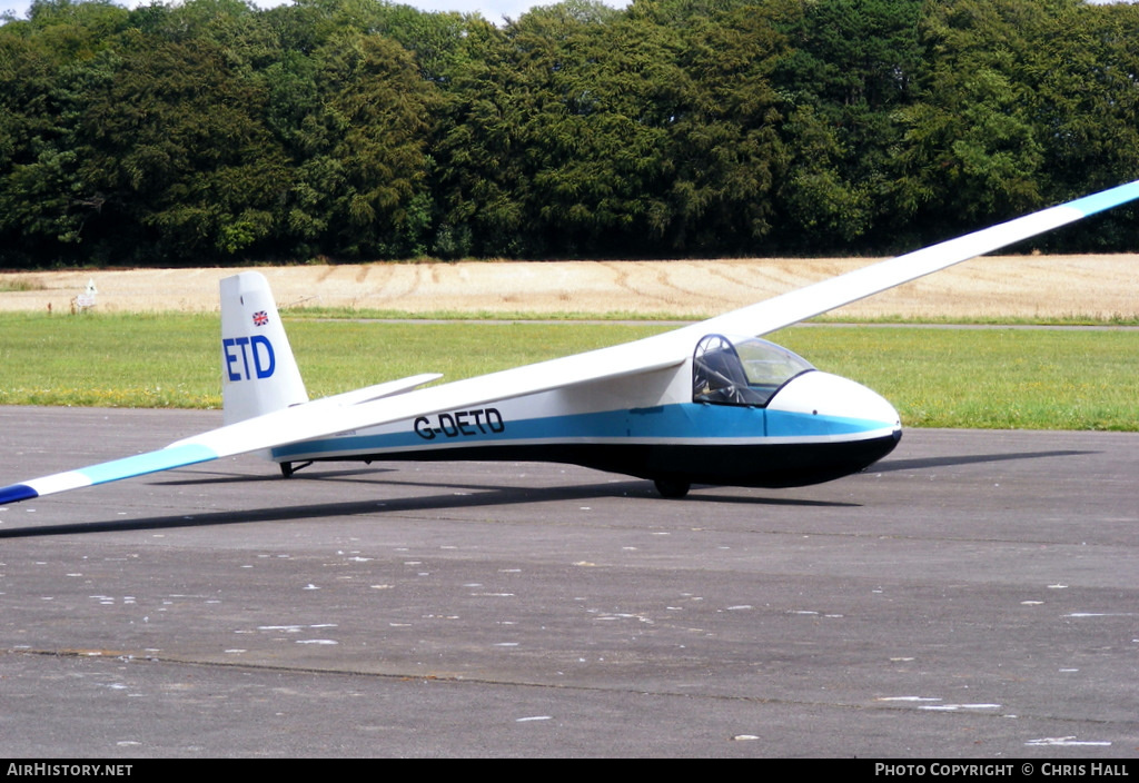 Aircraft Photo of G-DETD | Schleicher K-8B | AirHistory.net #409221