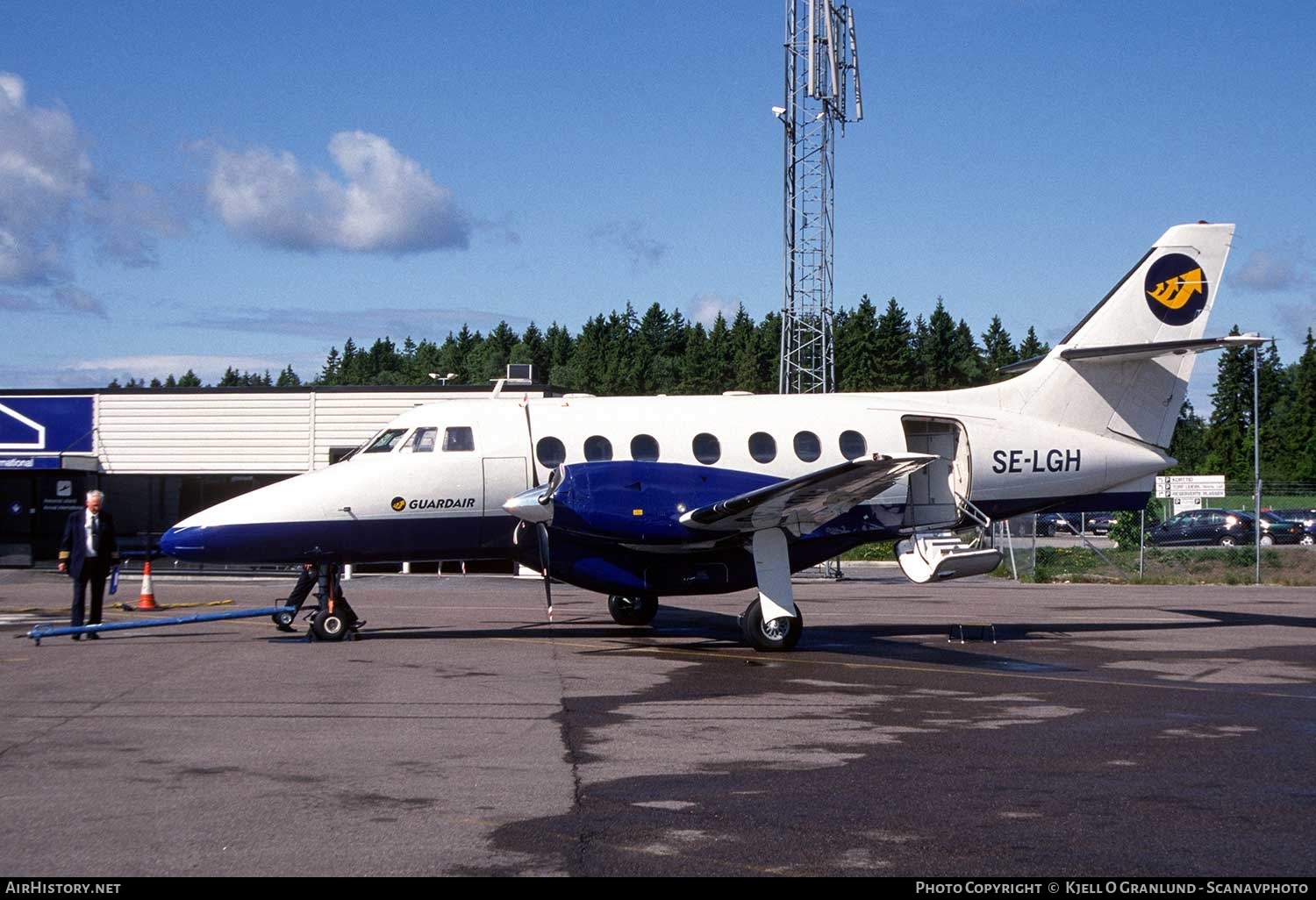 Aircraft Photo of SE-LGH | British Aerospace BAe-3102 Jetstream 31 | Guardair | AirHistory.net #409230