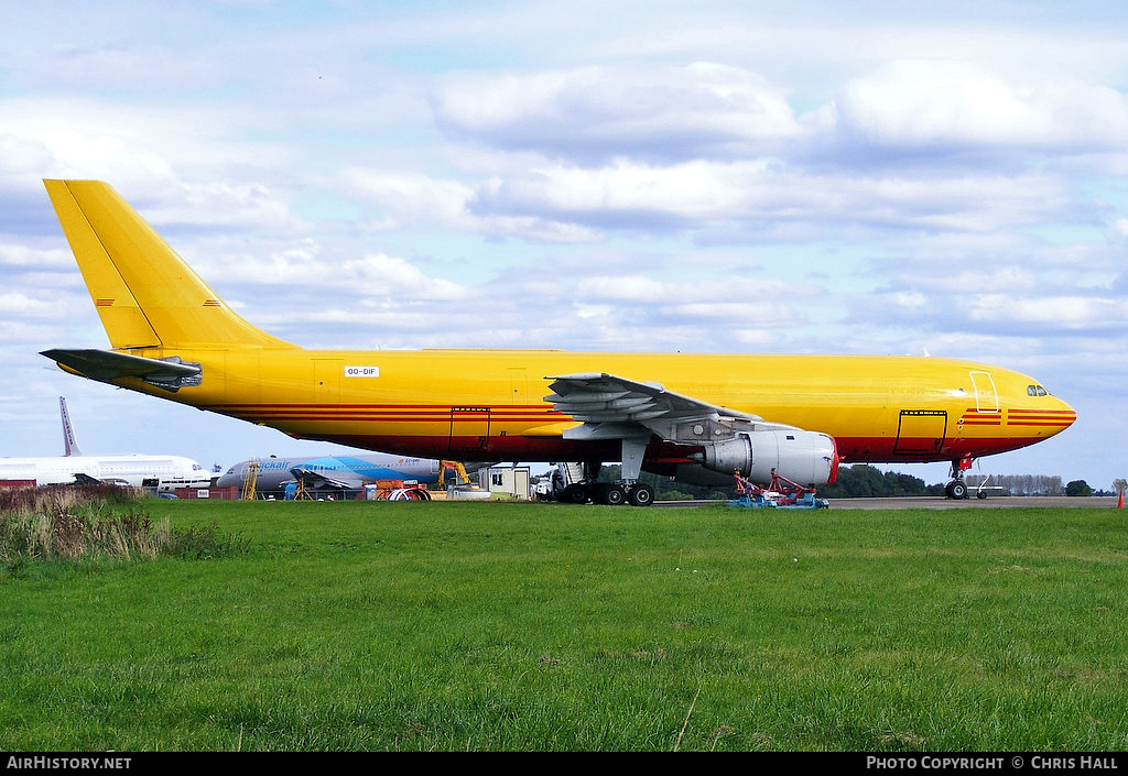 Aircraft Photo of OO-DIF | Airbus A300B4-103(F) | AirHistory.net #409235