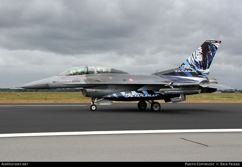 Aircraft Photo of 93-0691 | General Dynamics F-16D Fighting Falcon | Turkey - Air Force | AirHistory.net #409248