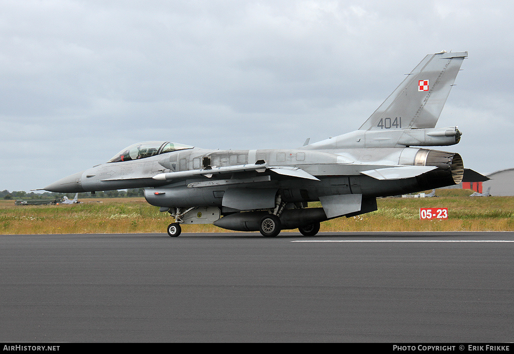 Aircraft Photo of 4041 | Lockheed Martin F-16CJ Fighting Falcon | Poland - Air Force | AirHistory.net #409261