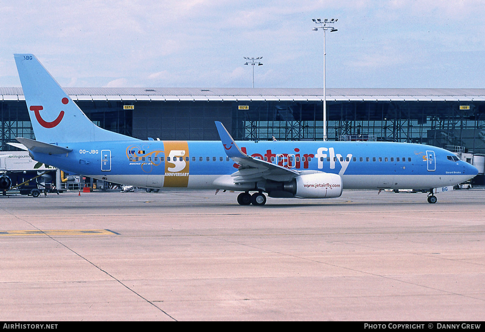 Aircraft Photo of OO-JBG | Boeing 737-8K5 | Jetairfly | AirHistory.net #409263