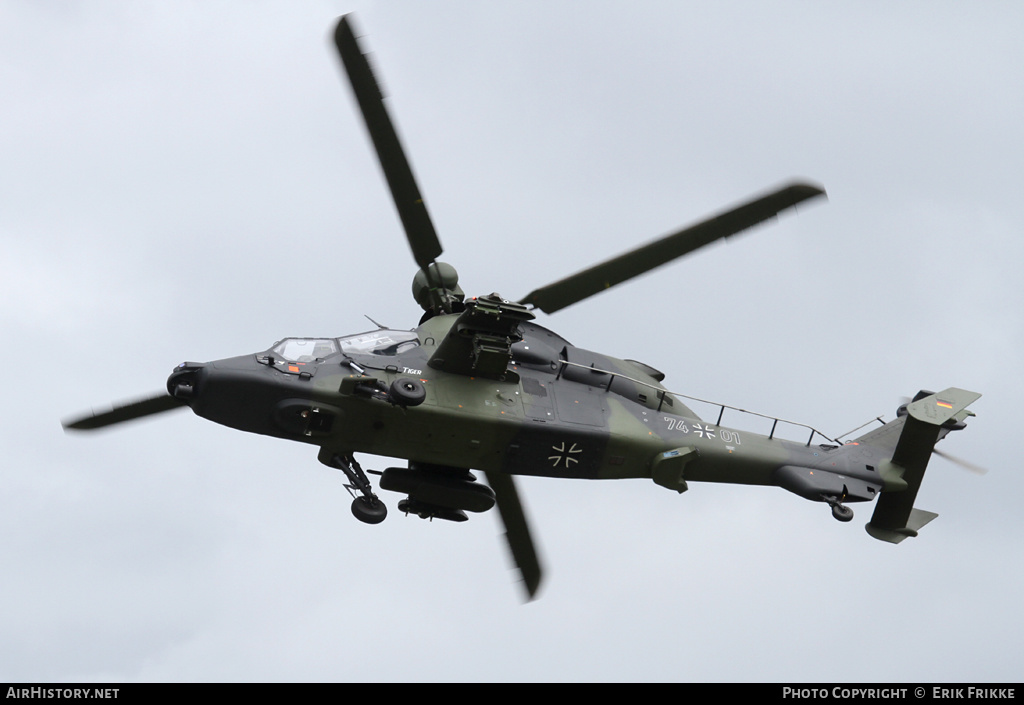 Aircraft Photo of 7401 | Eurocopter EC-665 Tiger UHT | Germany - Army | AirHistory.net #409271
