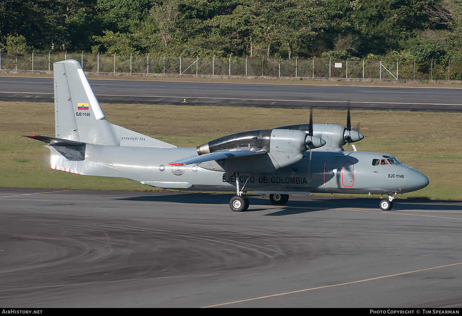 Aircraft Photo of EJC-1146 | Antonov An-32A | Colombia - Army | AirHistory.net #409297