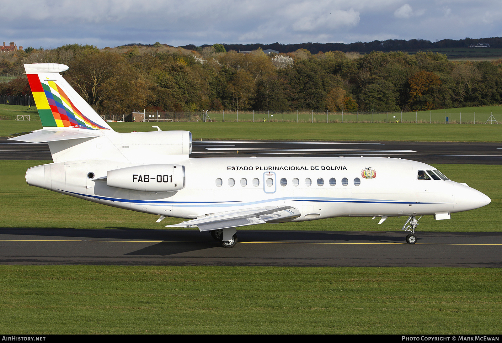 Aircraft Photo of FAB-001 | Dassault Falcon 900EX | Bolivia - Air Force | AirHistory.net #409329