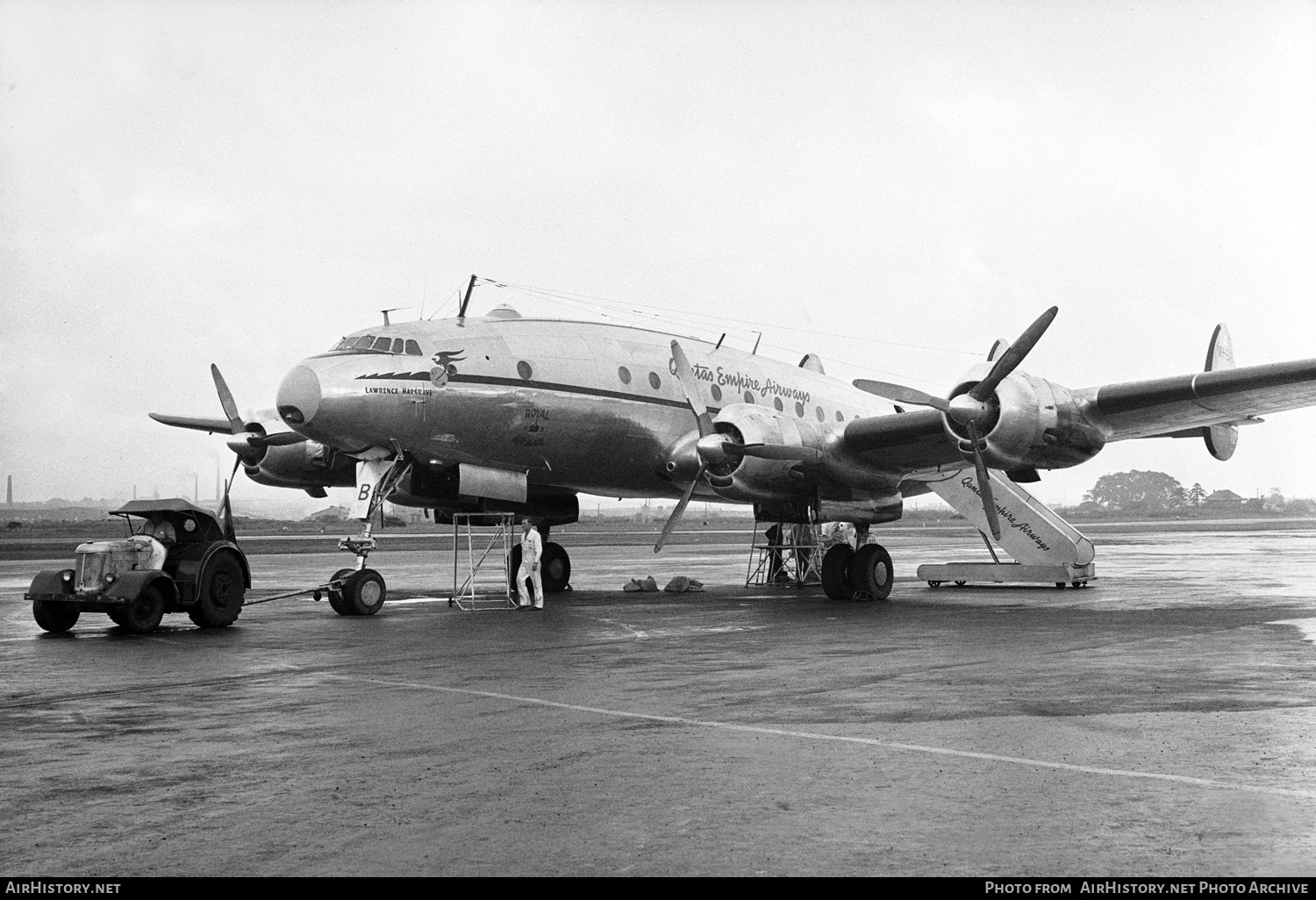 Aircraft Photo of VH-EAB | Lockheed L-749 Constellation | Qantas Empire Airways - QEA | AirHistory.net #409335