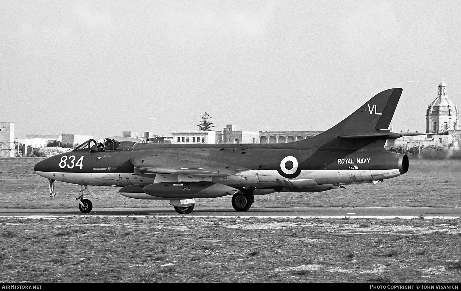Aircraft Photo of XE716 | Hawker Hunter GA11 | UK - Navy | AirHistory.net #409351