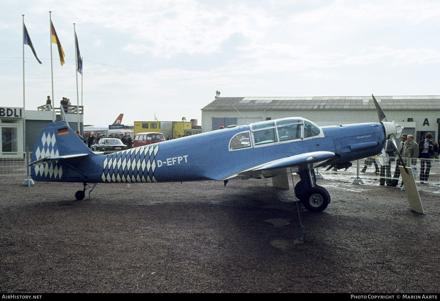 Aircraft Photo of D-EFPT | Messerschmitt Bf-108D-1 Taifun | AirHistory.net #409370