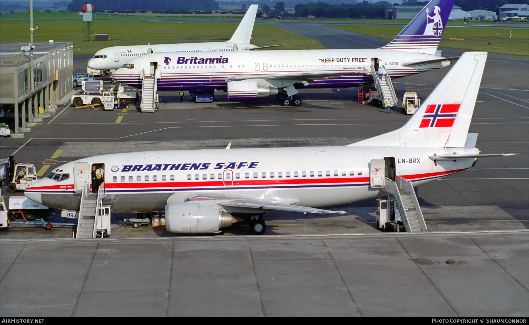 Aircraft Photo of LN-BRX | Boeing 737-505 | Braathens SAFE | AirHistory.net #409382