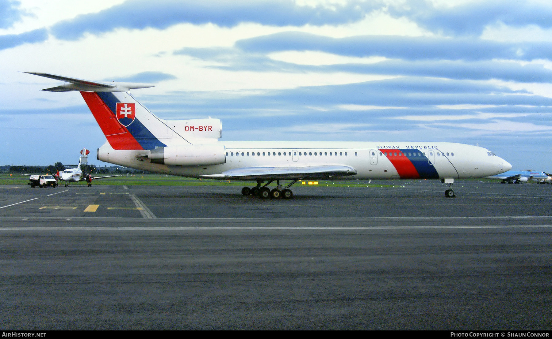 Aircraft Photo of OM-BYR | Tupolev Tu-154M | Slovakia - Government | AirHistory.net #409383
