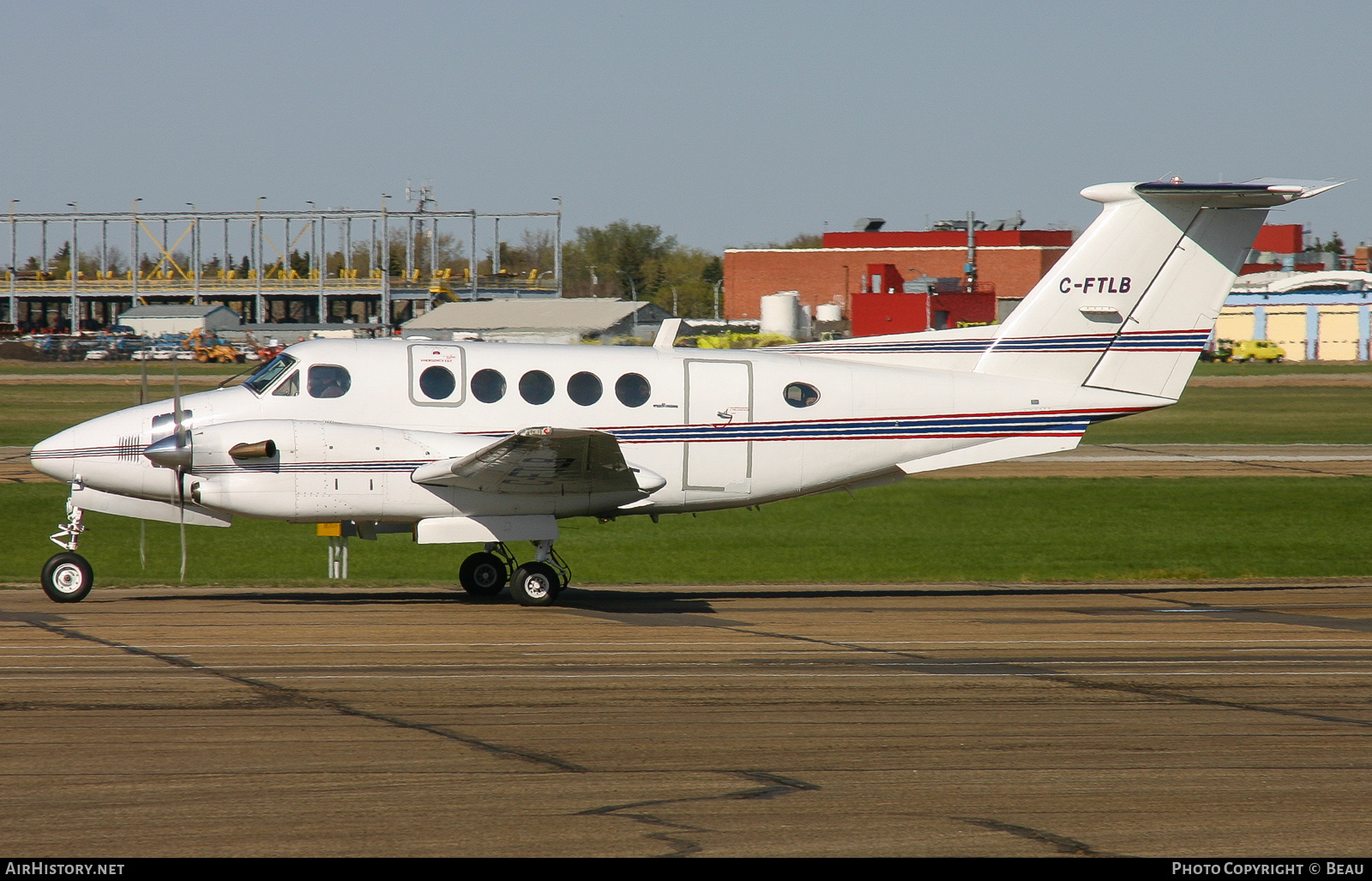 Aircraft Photo of C-FTLB | Beech Super King Air 300 | AirHistory.net #409387