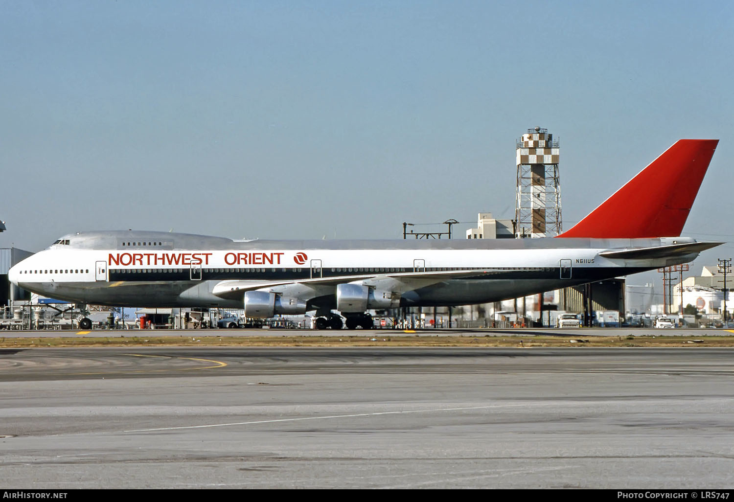 Aircraft Photo of N611US | Boeing 747-251B | Northwest Orient Airlines | AirHistory.net #409391
