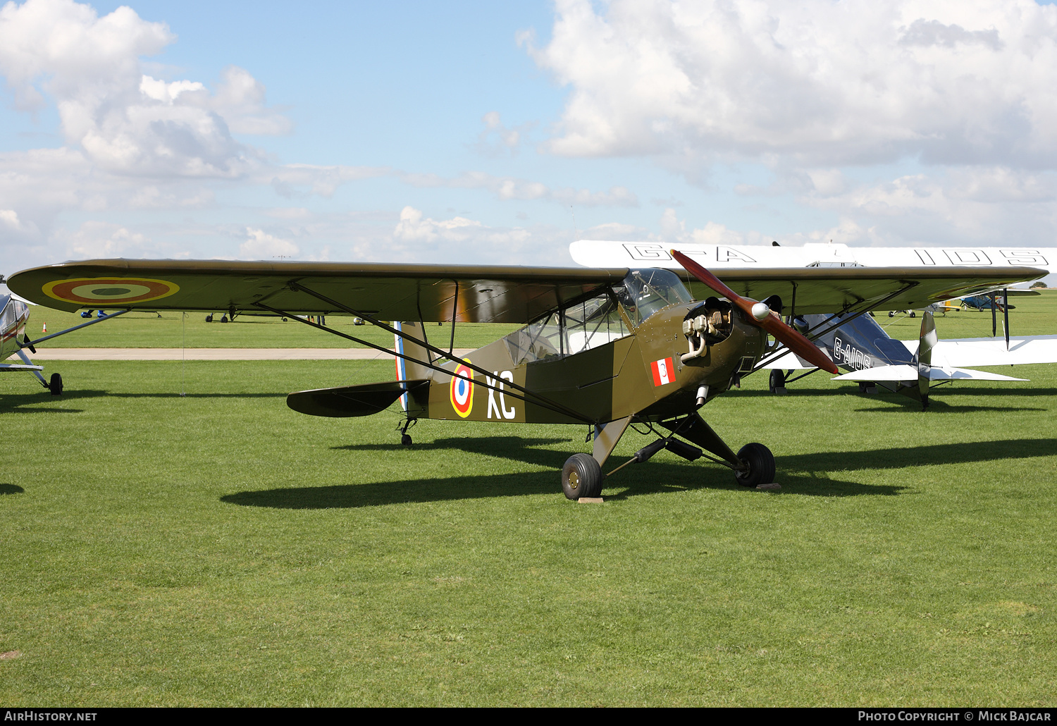 Aircraft Photo of G-BSYO | Piper J-3C-90 Cub | France - Army | AirHistory.net #409395