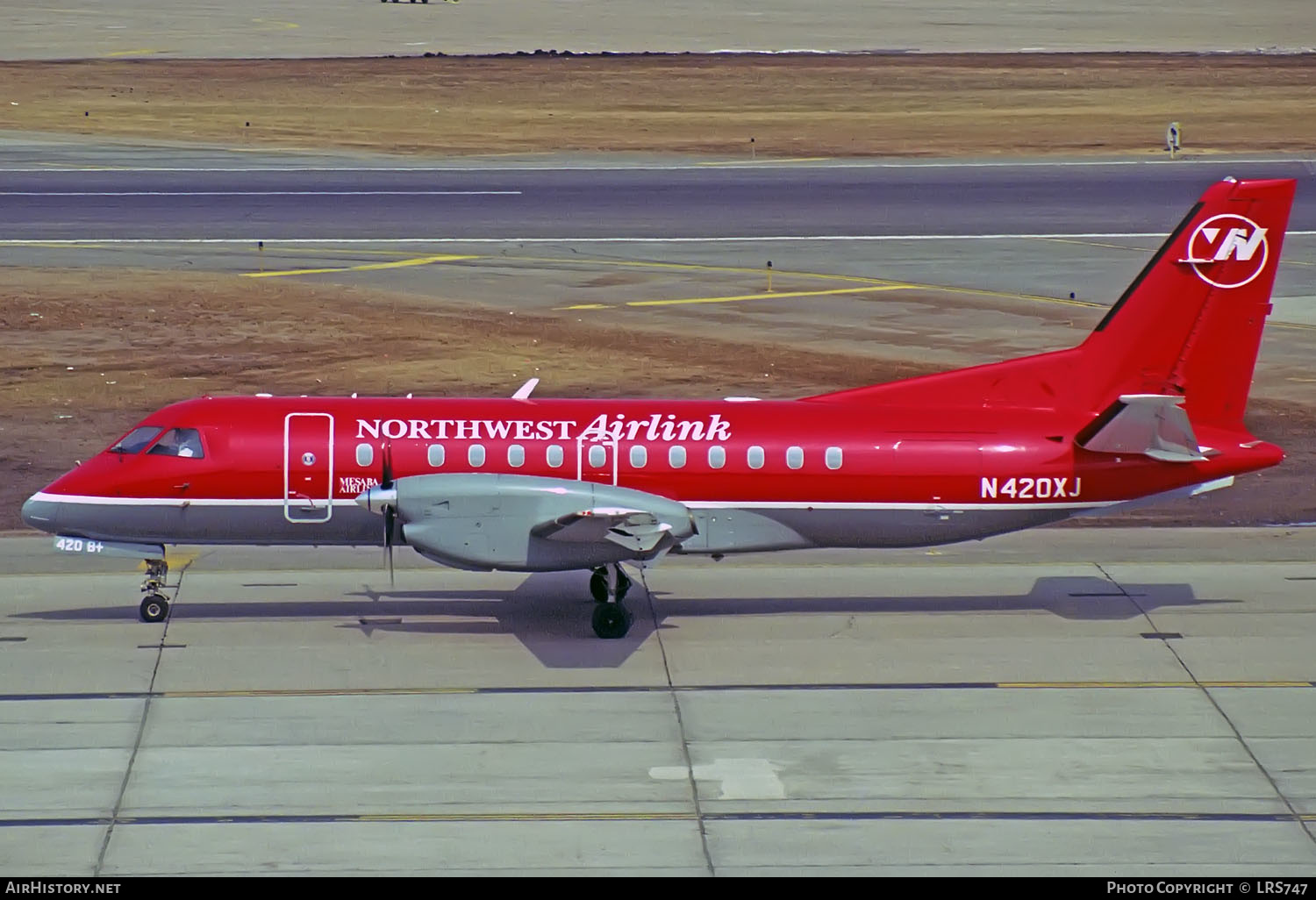 Aircraft Photo of N420XJ | Saab 340B/Plus | Northwest Airlink | AirHistory.net #409397