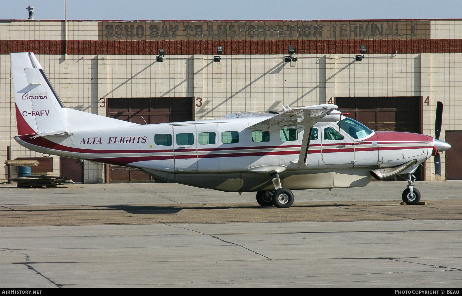 Aircraft Photo of C-FAFV | Cessna 208B Grand Caravan | Alta Flights Charters | AirHistory.net #409399