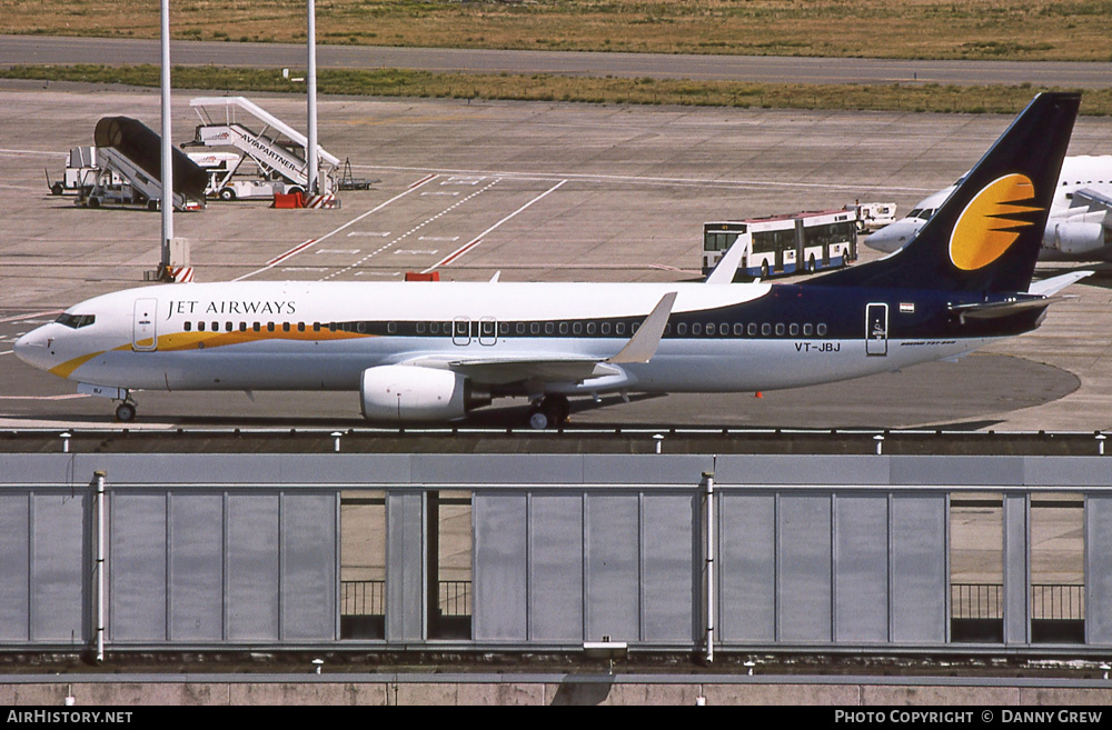 Aircraft Photo of VT-JBJ | Boeing 737-85R | Jet Airways | AirHistory.net #409411