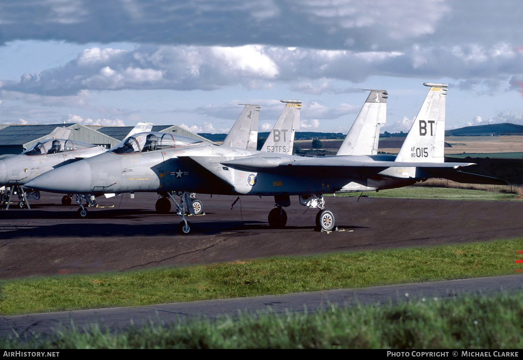 Aircraft Photo of 80-0015 / AF80-015 | McDonnell Douglas F-15C Eagle | USA - Air Force | AirHistory.net #409417