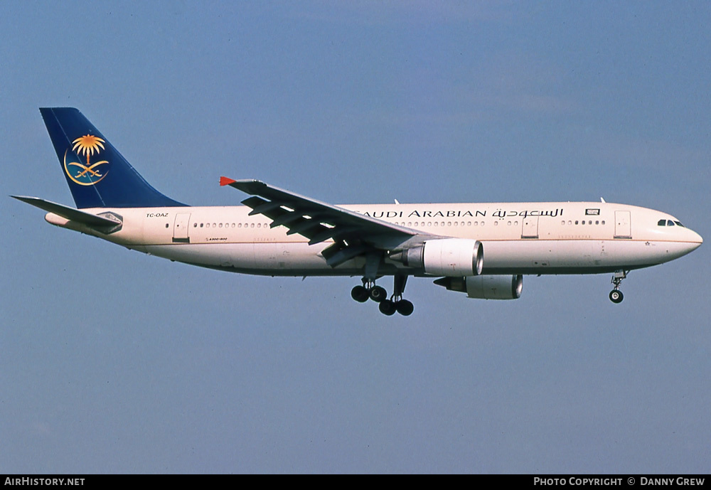 Aircraft Photo of TC-OAZ | Airbus A300B4-605R | Saudi Arabian Airlines | AirHistory.net #409423