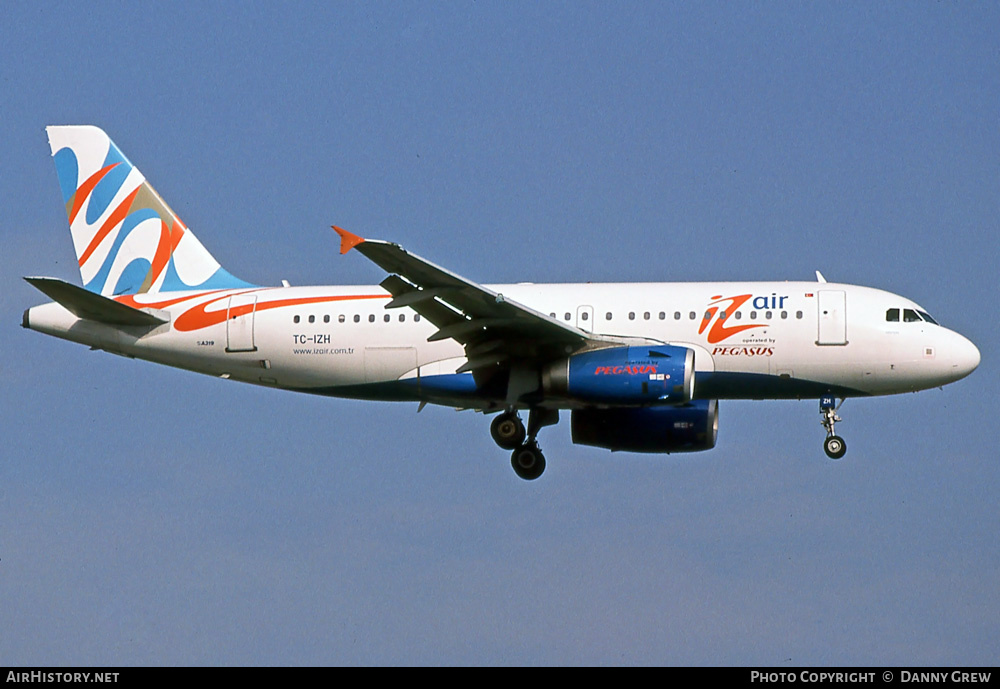 Aircraft Photo of TC-IZH | Airbus A319-131 | IZAir - Izmir Hava Yollari | AirHistory.net #409445