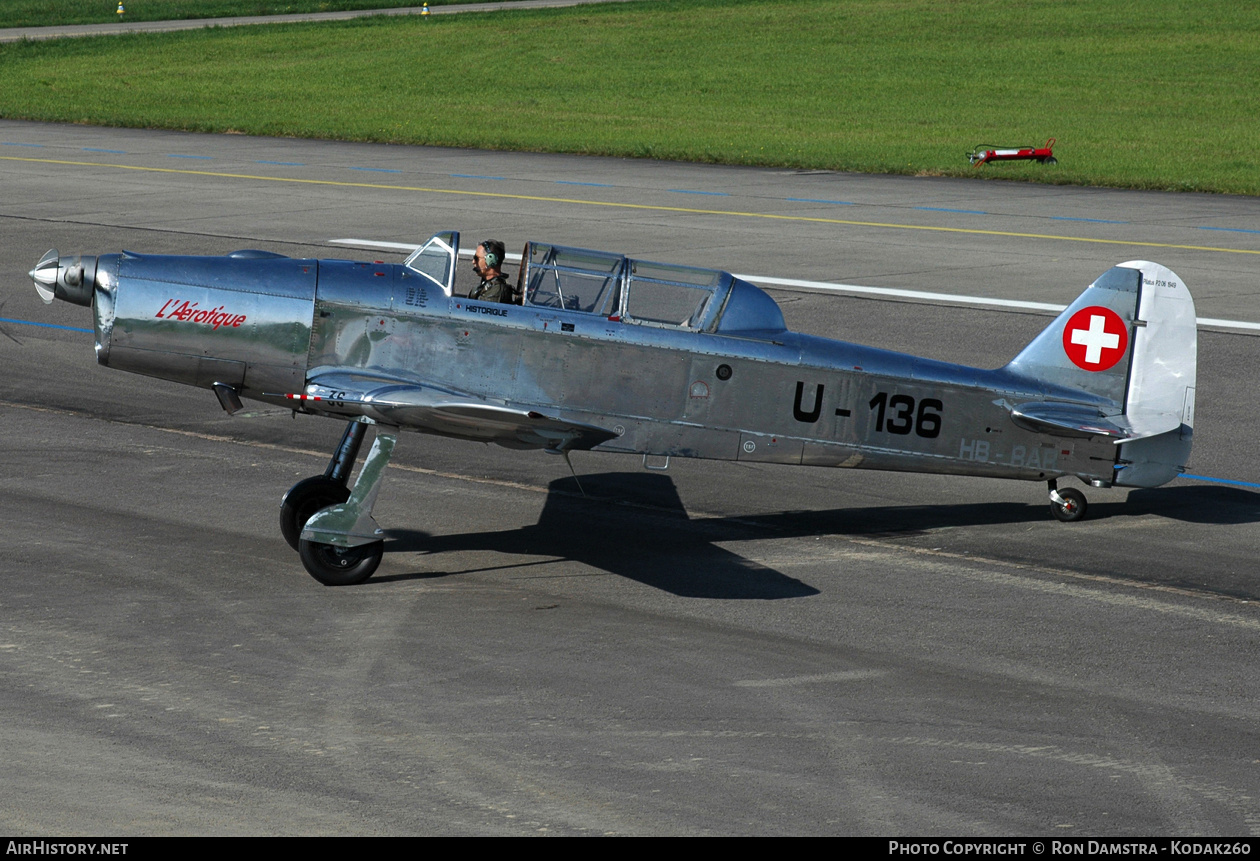 Aircraft Photo of HB-RAR / U-136 | Pilatus P-2-06 | L'Aerotique | Switzerland - Air Force | AirHistory.net #409454