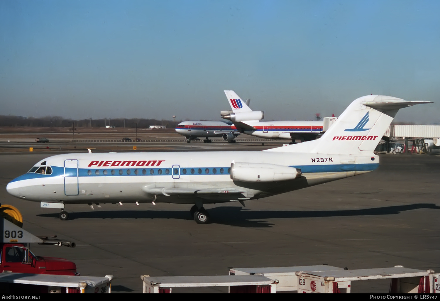 Aircraft Photo of N297N | Fokker F28-1000 Fellowship | Piedmont Airlines | AirHistory.net #409459