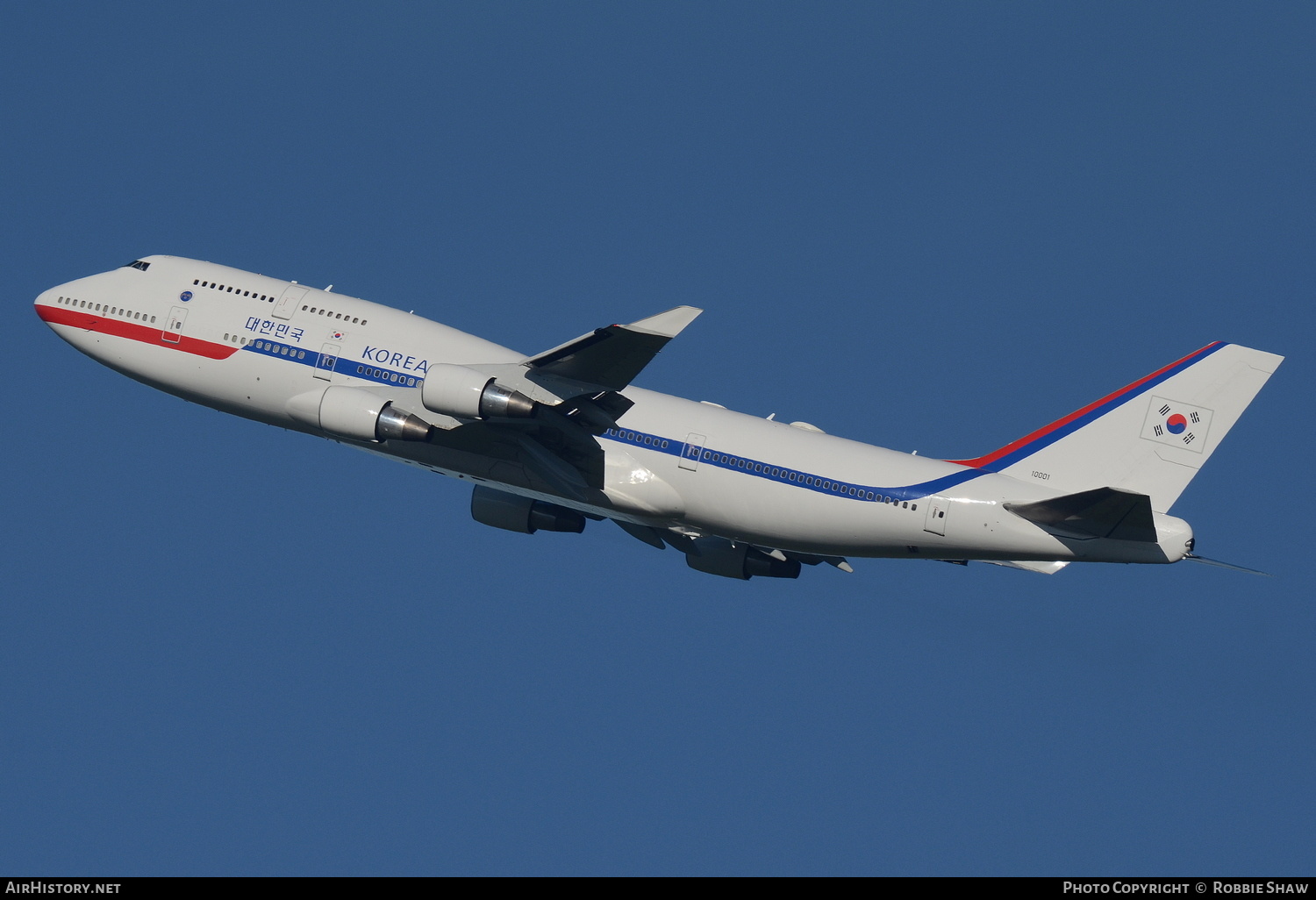 Aircraft Photo of 10001 | Boeing 747-4B5 | South Korea - Air Force | AirHistory.net #409465
