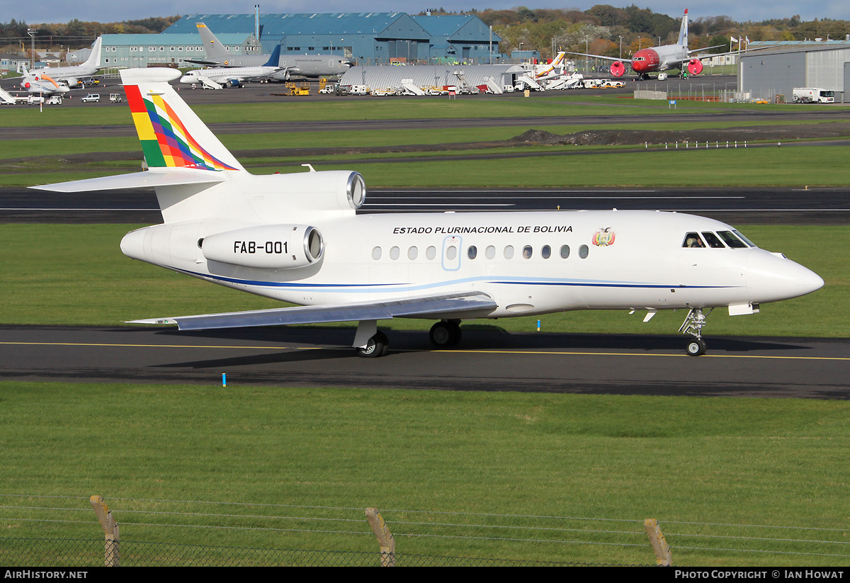 Aircraft Photo of FAB-001 | Dassault Falcon 900EX | Bolivia - Air Force | AirHistory.net #409470