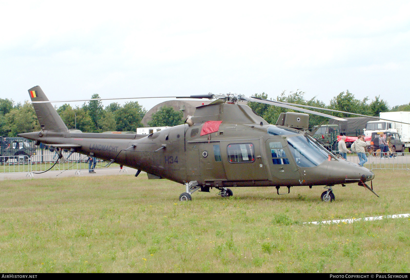 Aircraft Photo of H34 | Agusta A-109HA (A-109BA) | Belgium - Army | AirHistory.net #409488