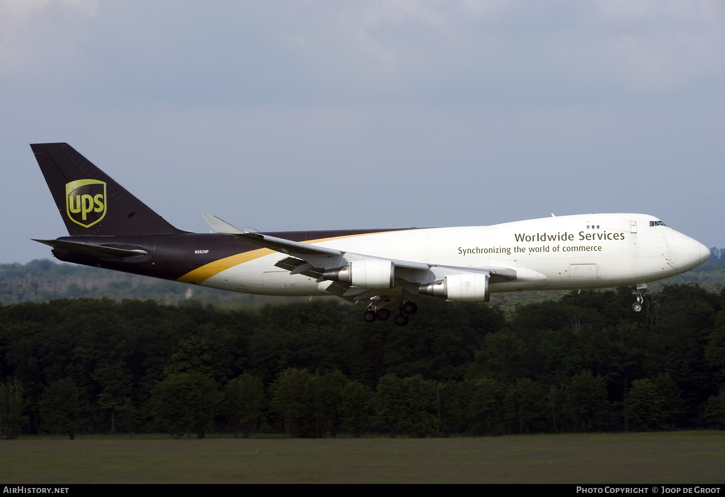 Aircraft Photo of N582UP | Boeing 747-4R7F/SCD | United Parcel Service - UPS | AirHistory.net #409496