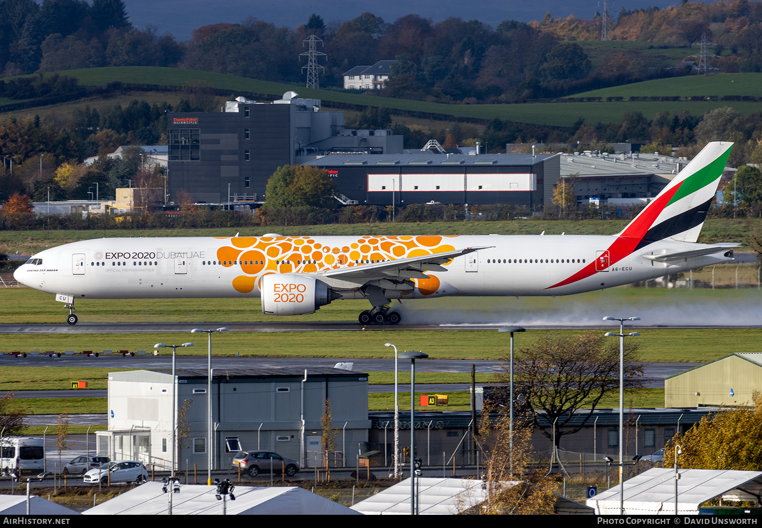 Aircraft Photo of A6-ECU | Boeing 777-31H/ER | Emirates | AirHistory.net #409507