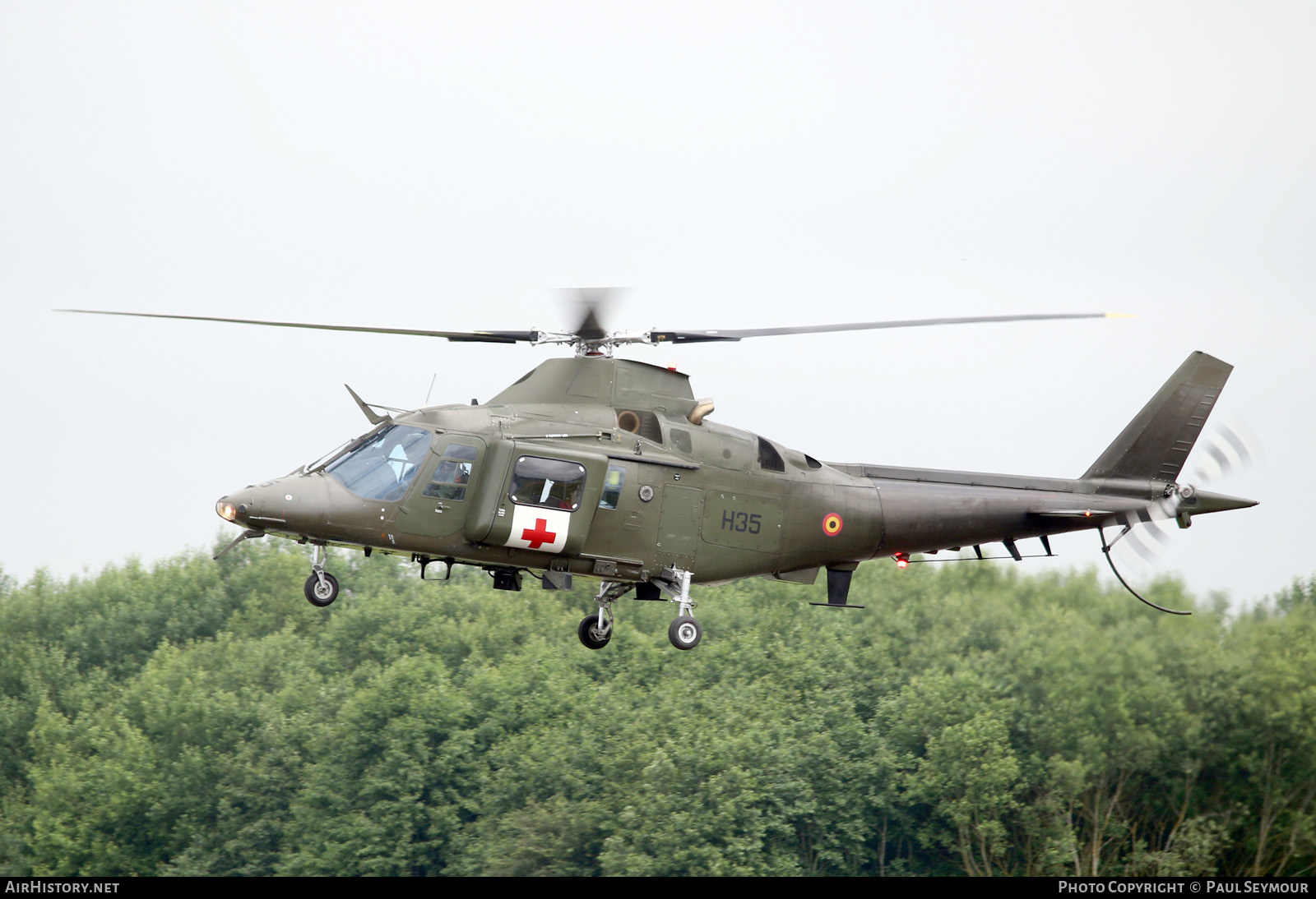 Aircraft Photo of H35 | Agusta A-109BA | Belgium - Air Force | AirHistory.net #409508