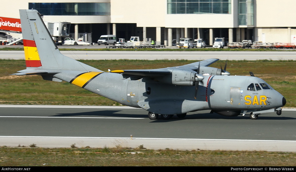 Aircraft Photo of D4-03 / T19B-10 | CASA/IPTN CN235M-100 MPA | Spain - Air Force | AirHistory.net #409514