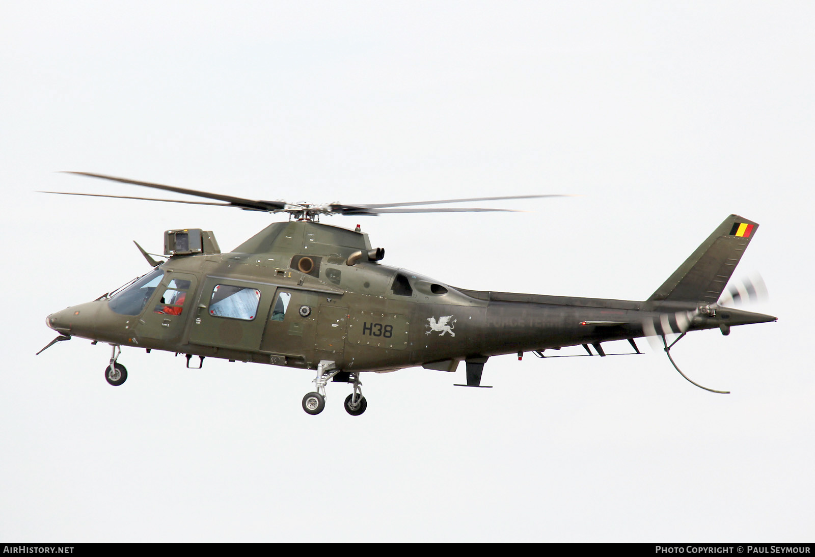 Aircraft Photo of H38 | Agusta A-109BA | Belgium - Air Force | AirHistory.net #409515